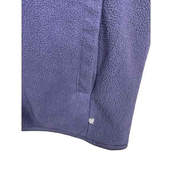 Chaps Ralph Lauren Fleece Vest Mens Size XXL Navy Blue Zip Up with Pockets - Picture 5 of 8